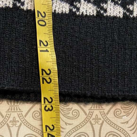 Wild Fable Black White V-Neck Sweater Vest houndstooth women’s medium top M - Picture 10 of 10